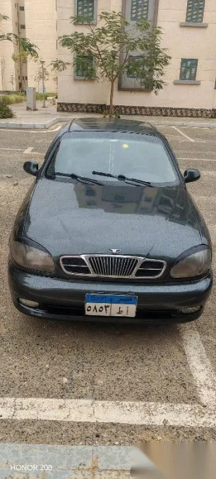 دايو لانوس 1997 أسود مستعملة للبيع