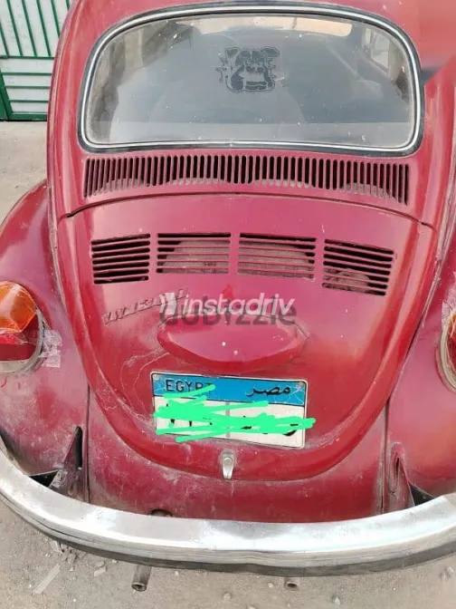 فولكس فاغن بيتل 1963 أحمر مستعملة للبيع - 3