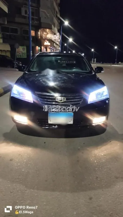 جيلي امجراند 7 2015 أسود مستعملة للبيع - 5