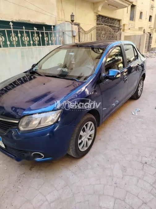Renault Logan 2016 Dark Blue Used for Sale - 3