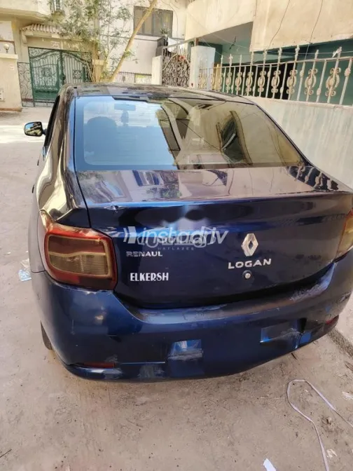 Renault Logan 2016 Dark Blue Used for Sale - 9
