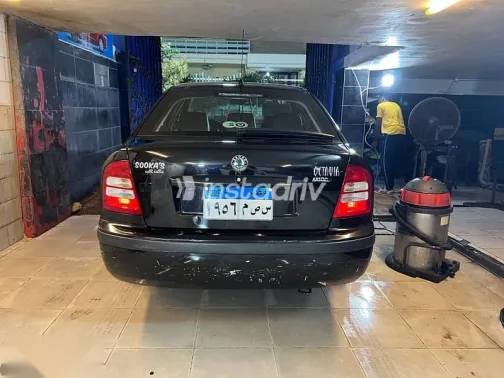 سكودا اوكتافيا 2009 أسود مستعملة للبيع - 8