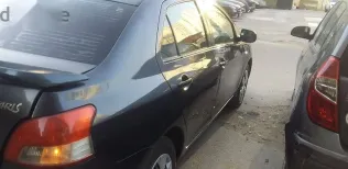 تويوتا ياريس 2007 رمادي مستعملة للبيع