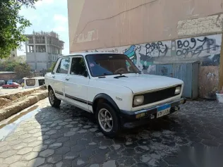 فيات 128 1992 أبيض مستعملة للبيع