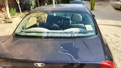 دايو لانوس 2008 أزرق غامق مستعملة للبيع - 2