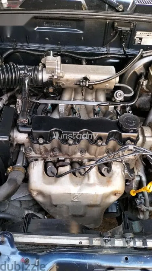 دايو لانوس 2008 أزرق غامق مستعملة للبيع - 3