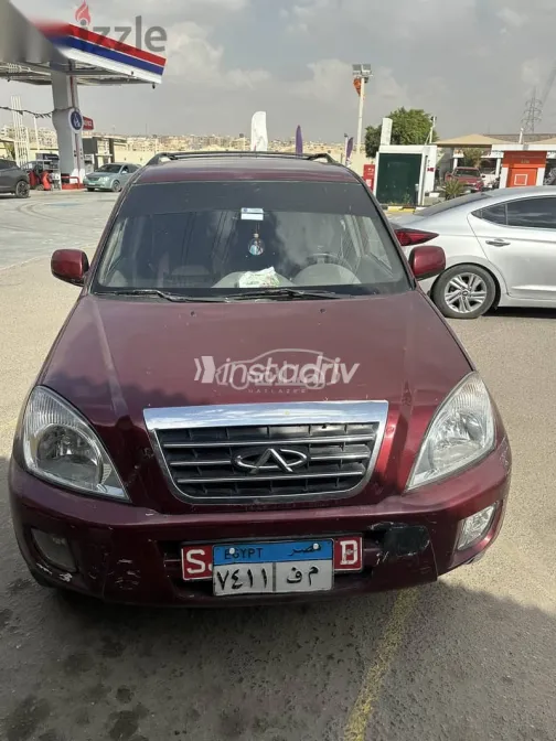 Chery Tiggo 2011 Burgundy Used for Sale - 1