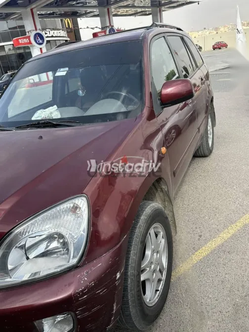 Chery Tiggo 2011 Burgundy Used for Sale - 2
