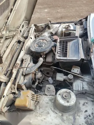 فيات 127 1983 أبيض مستعملة للبيع