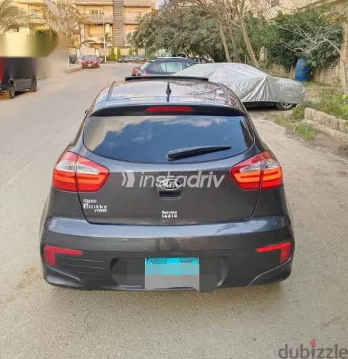 كيا ريو 2015 رمادي مستعملة للبيع - 7