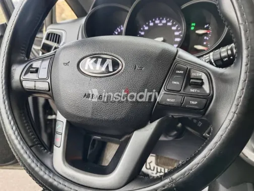 كيا ريو 2015 رمادي مستعملة للبيع - 8