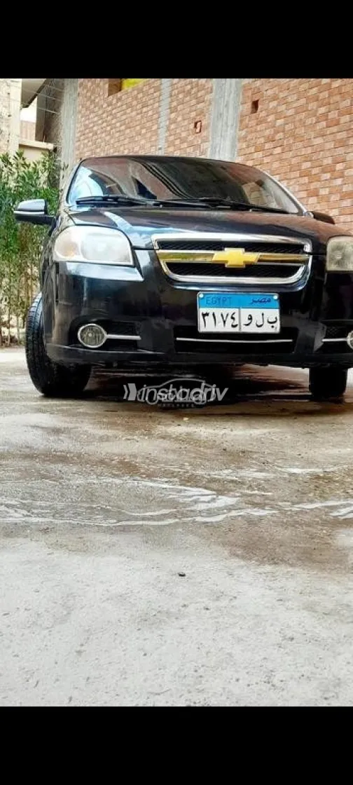 Chevrolet Aveo 2009 Black Used for Sale - 4