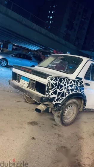 فيات 128 1990 أبيض مستعملة للبيع