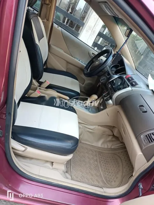 هوندا سيتى 2005 أحمر غامق مستعملة للبيع - 7