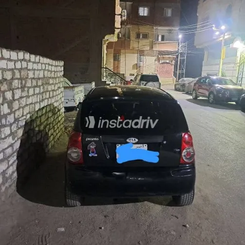 كيا بيكانتو 2010 أسود مستعملة للبيع - 2