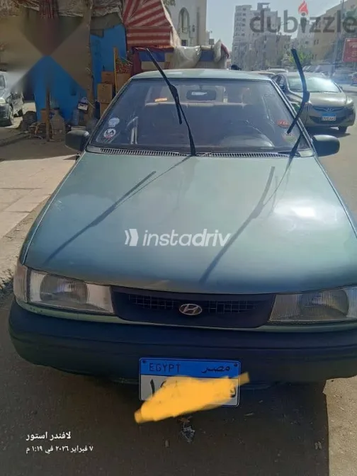 هيونداي اكسيل 1997 أخضر مستعملة للبيع - 1