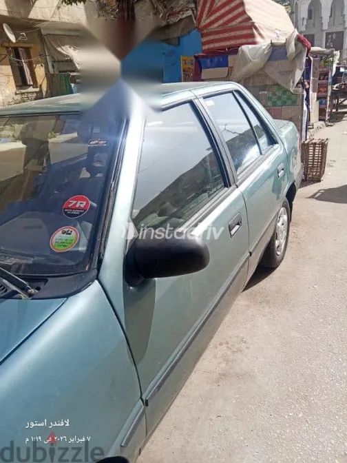 هيونداي اكسيل 1997 أخضر مستعملة للبيع - 4