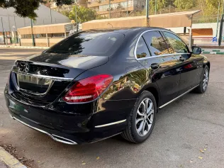 مرسيدس C 180 2015 أبيض مستعملة للبيع