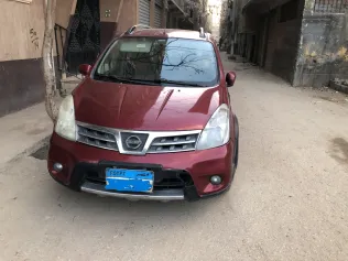 نيسان ليفينا 2009 أبيض مستعملة للبيع