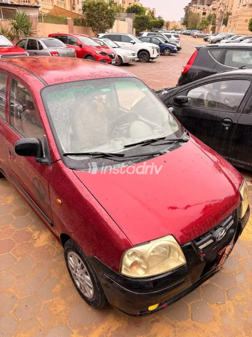 هيونداي اتوس 2008 أبيض مستعملة للبيع - 5