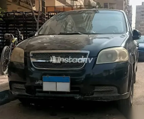 شيفروليه افيو 2008 أسود مستعملة للبيع - 1