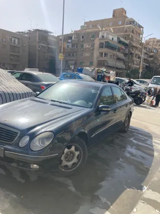 مرسيدس E 240 2003 أبيض مستعملة للبيع
