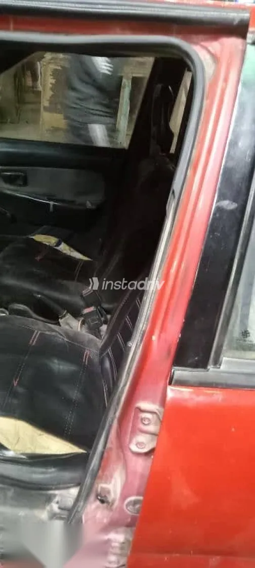 هيونداي اكسيل 1996 أحمر مستعملة للبيع - 3