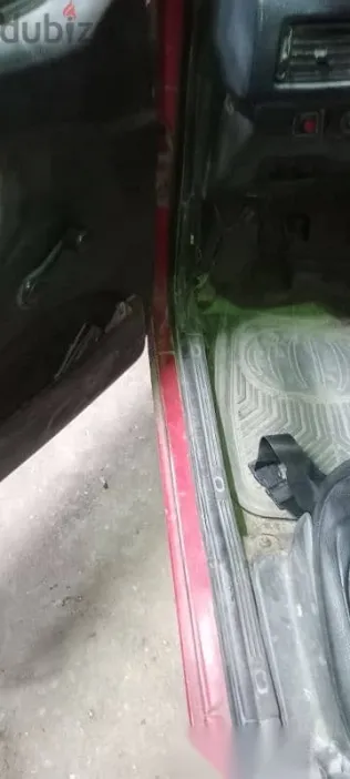 هيونداي اكسيل 1996 أحمر مستعملة للبيع