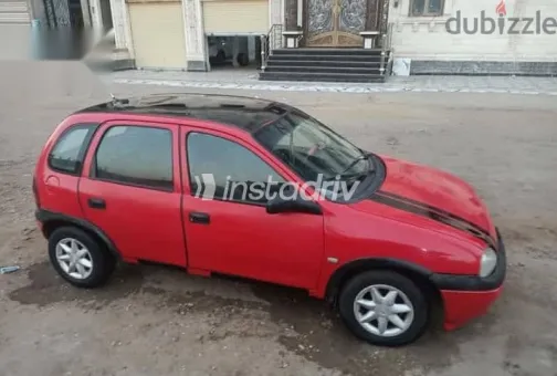 اوبل كورسا 1998 أحمر مستعملة للبيع - 4