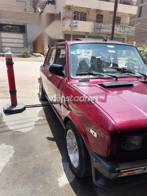فيات 128 1985 أحمر مستعملة للبيع - 2