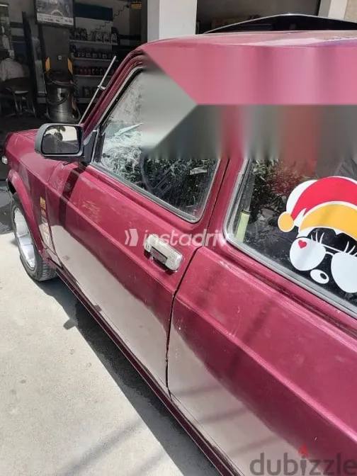فيات 128 1985 أحمر مستعملة للبيع - 3