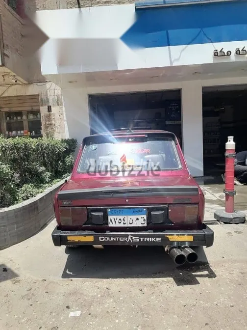 فيات 128 1985 أحمر مستعملة للبيع - 6