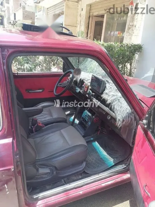 فيات 128 1985 أحمر مستعملة للبيع - 9