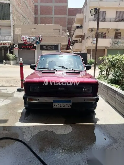 فيات 128 1985 أحمر مستعملة للبيع - 10