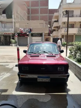 فيات 128 1985 أحمر مستعملة للبيع