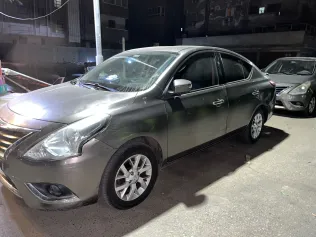 نيسان صنى 2017 أبيض مستعملة للبيع