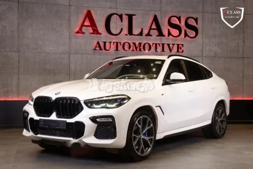 بي ام دبليو X6 2021 أبيض مستعملة للبيع - 1