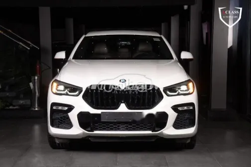 بي ام دبليو X6 2021 أبيض مستعملة للبيع - 3