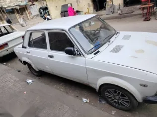 فيات 128 1977 أبيض مستعملة للبيع
