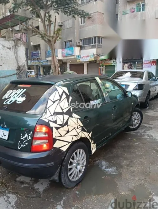 Skoda Fabia 2002 Green Used for Sale - 2
