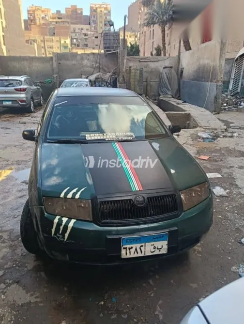 Skoda Fabia 2002 Green Used for Sale - 5