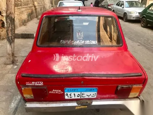 فيات 128 1986 أحمر مستعملة للبيع - 2