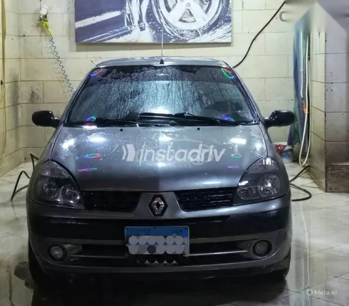 رينو كليو 2003 رمادي مستعملة للبيع - 2