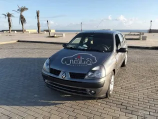 رينو كليو 2003 رمادي مستعملة للبيع