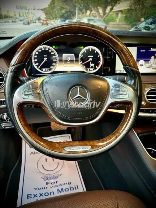 مرسيدس S 500 2014 أسود مستعملة للبيع - 3