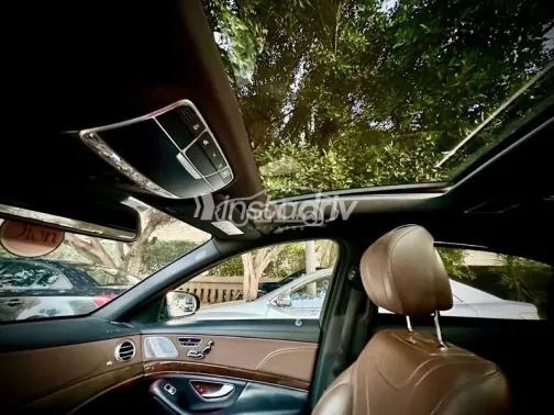 مرسيدس S 500 2014 أسود مستعملة للبيع - 5