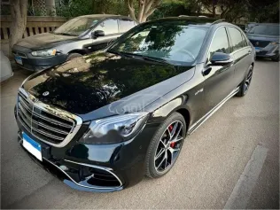 مرسيدس S 500 2014 أسود مستعملة للبيع
