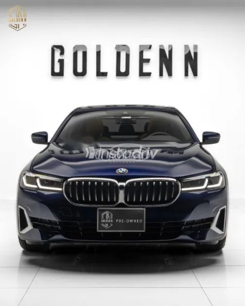BMW 520 2023 Dark Blue Used for Sale - 2