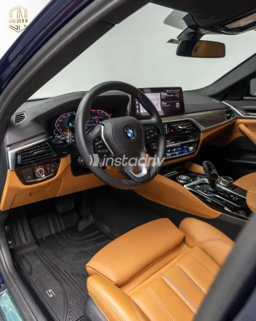 BMW 520 2023 Dark Blue Used for Sale - 9