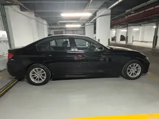 بي ام دبليو 316 2015 أسود مستعملة للبيع
